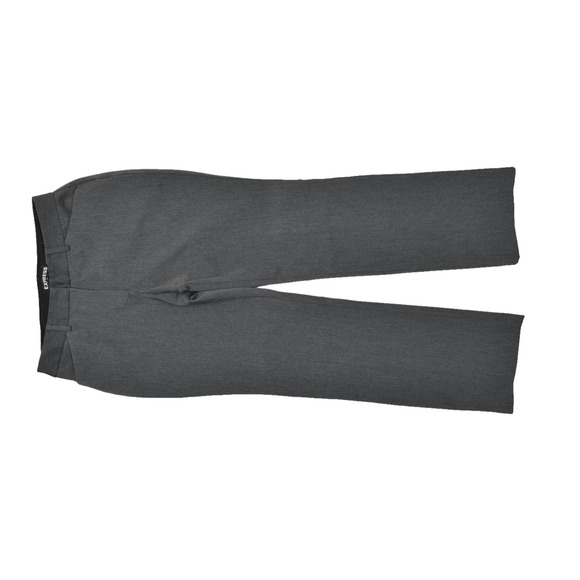 Express Publicist Barely Boot Mid Rise Gray Pants Regular Size 6 Zip Polyester - Picture 1 of 8